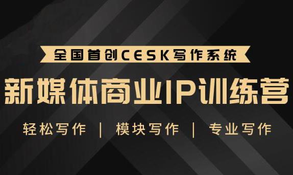 新媒体商业，轻松写作模块写作专业写作